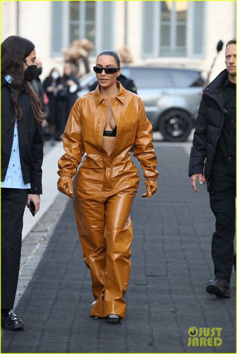 kim kardashian orange prada jumpsuit|Kim Kardashian Shares Kanye West's Texts Slamming Her .